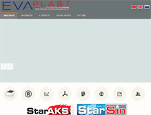 Tablet Screenshot of evaplast.com.tr